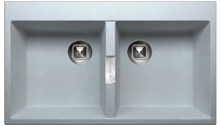 Кухонная мойка Tolero Loft TL-862 (Grey Metallic), фото 1