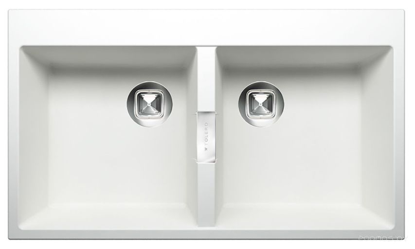 Кухонная мойка Tolero Loft TL-862 (White), фото 1