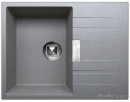 Мойка кухонная Tolero TL-650 (серый)