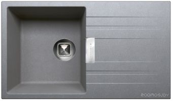 Мойка кухонная Tolero TL-750 (серый металлик)