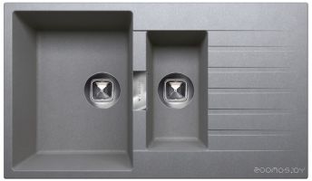 Мойка кухонная Tolero TL-860 (серый)
