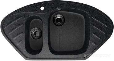 Кухонная мойка Ulgran U-105 308 (ЧЕРНЫЙ)