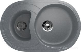Кухонная мойка Ulgran U-504 309 (Темно-серый)