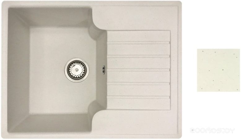 Кухонная мойка БелЭворс Compact L (Белый), фото 1