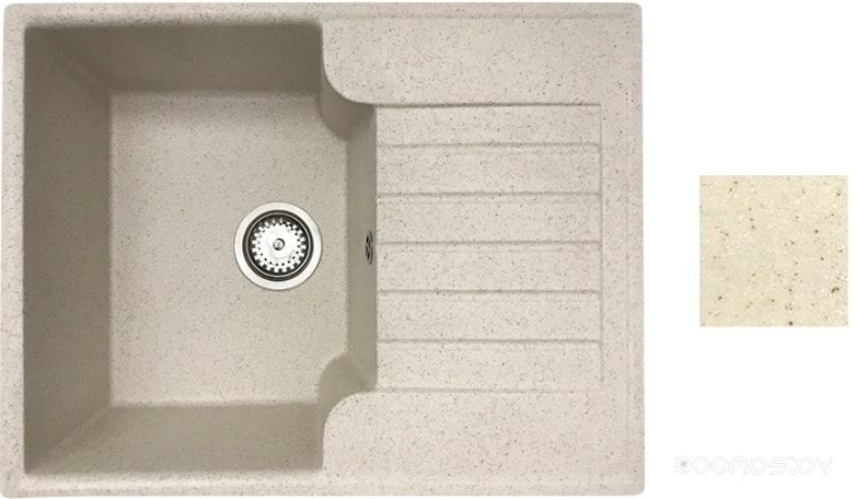 Кухонная мойка БелЭворс Compact R (Бежевый), фото 1