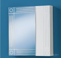  АКВАЛЬ Шкаф с зеркалом Оливия 60 [EO.04.60.00.N]