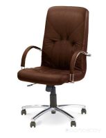 Кресло Nowy Styl MANAGER steel chrome