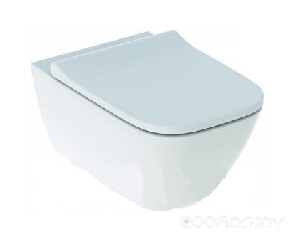 Унитаз Geberit Smyle Square 500.683.01.1 + 111.300.00.5, фото 2