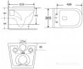 Унитаз Aquanet Glide-W 210772