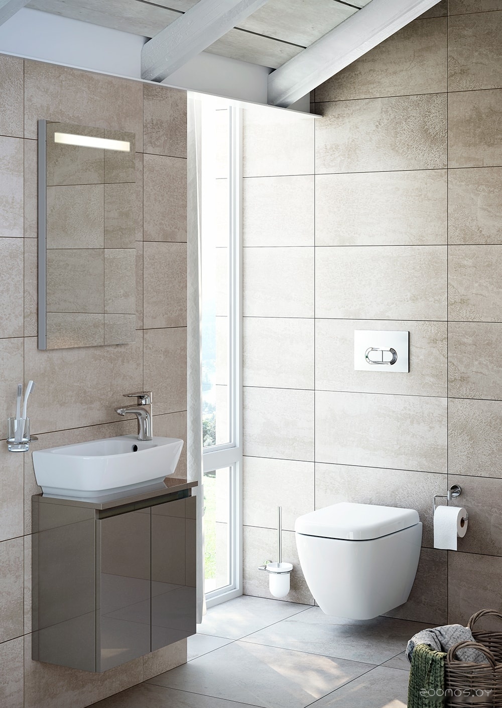 Унитаз Vitra L-box Shift Rimex 9855B003-7200, фото 14