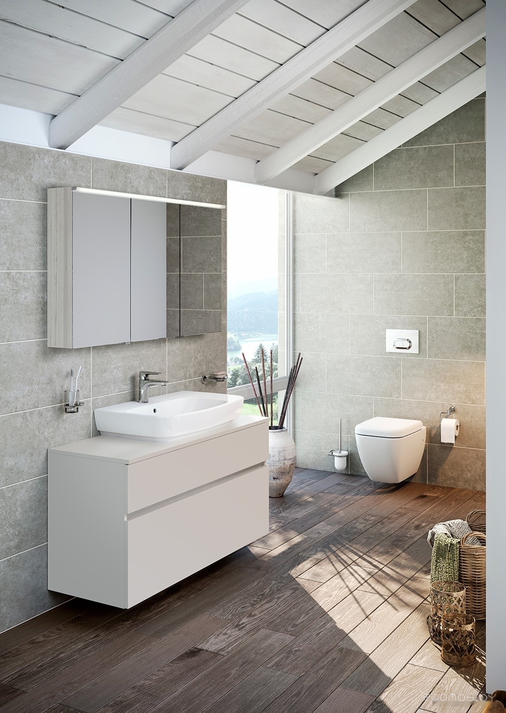 Унитаз Vitra L-box Shift Rimex 9855B003-7200, фото 13