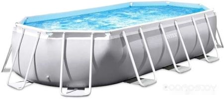 Каркасный бассейн INTEX Prism Frame Oval 26798 (610х305x122)