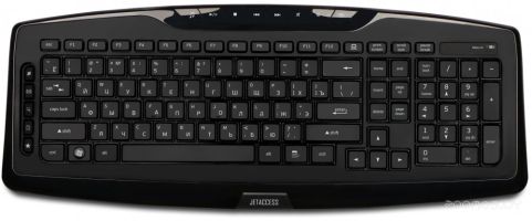 Клавиатура Jet.A SlimLine K17 W (Black)