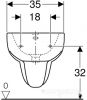 Биде Geberit Smyle 500.216.01.1