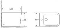 Биде Weltwasser Gelbach 003 MT-BL (черный матовый)