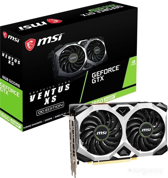 Видеокарта MSI GeForce GTX 1660 Super Ventus XS OC 6GB GDDR6, фото 5