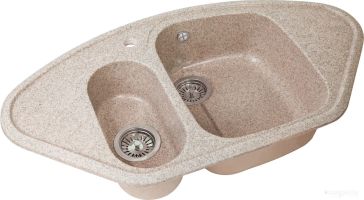 Кухонная мойка Gran-Stone GS-14 (302 песок)