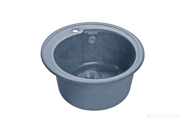 Кухонная мойка GranFest Rondo GF-R450 графит, фото 1