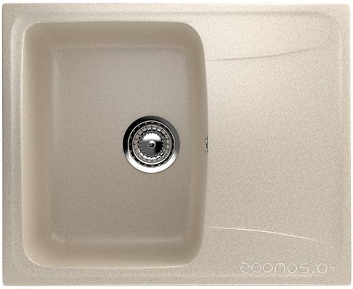 Кухонная мойка Ulgran U-201 328 (БЕЖЕВЫЙ), фото 1