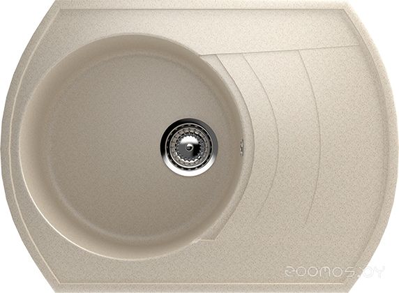 Кухонная мойка Ulgran U-206 328 (БЕЖЕВЫЙ), фото 1
