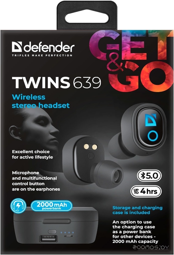 Наушники Defender Twins 639, фото 6