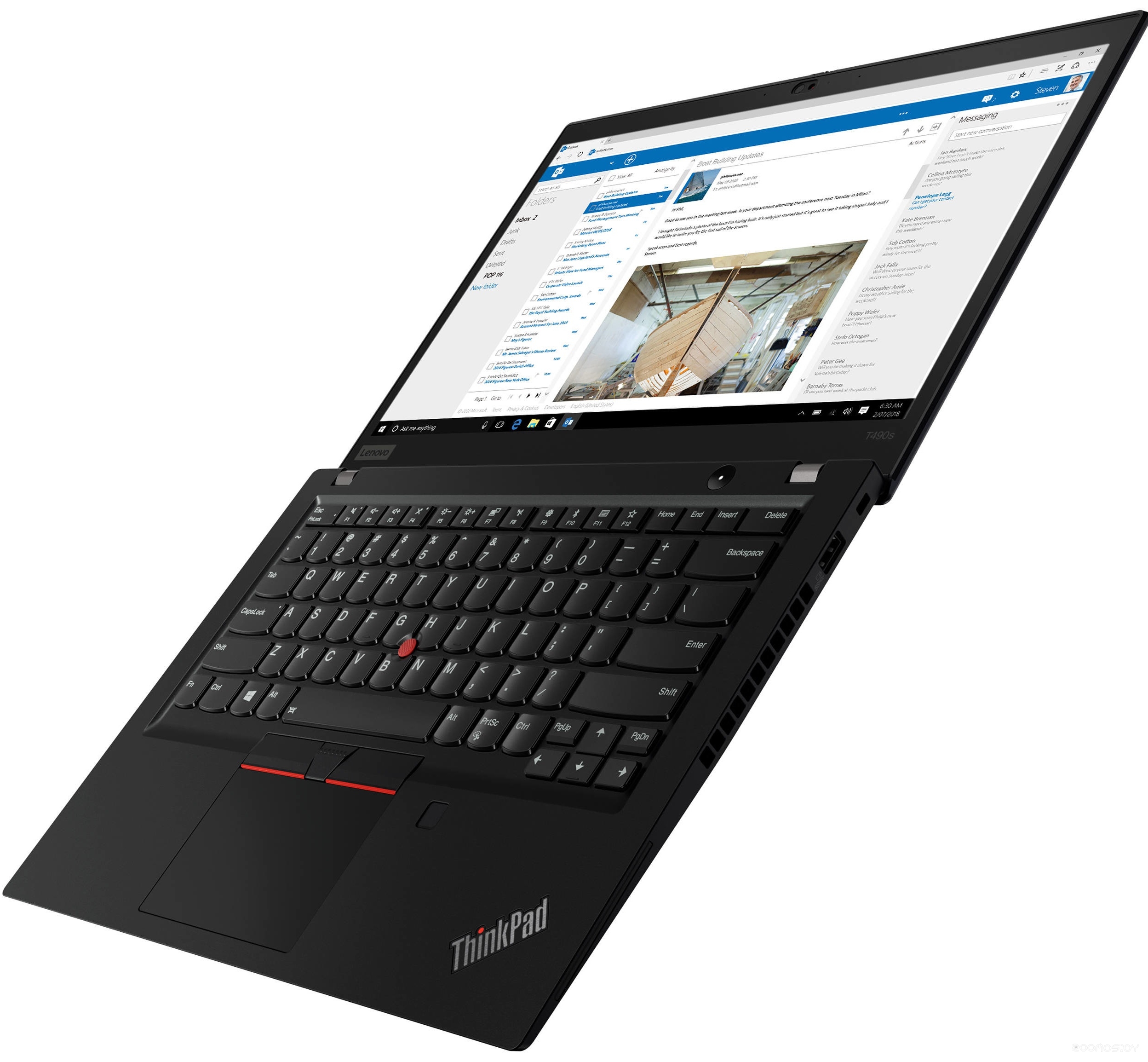 Ноутбук Lenovo ThinkPad T14s Gen 1 20T0004PRT, фото 2