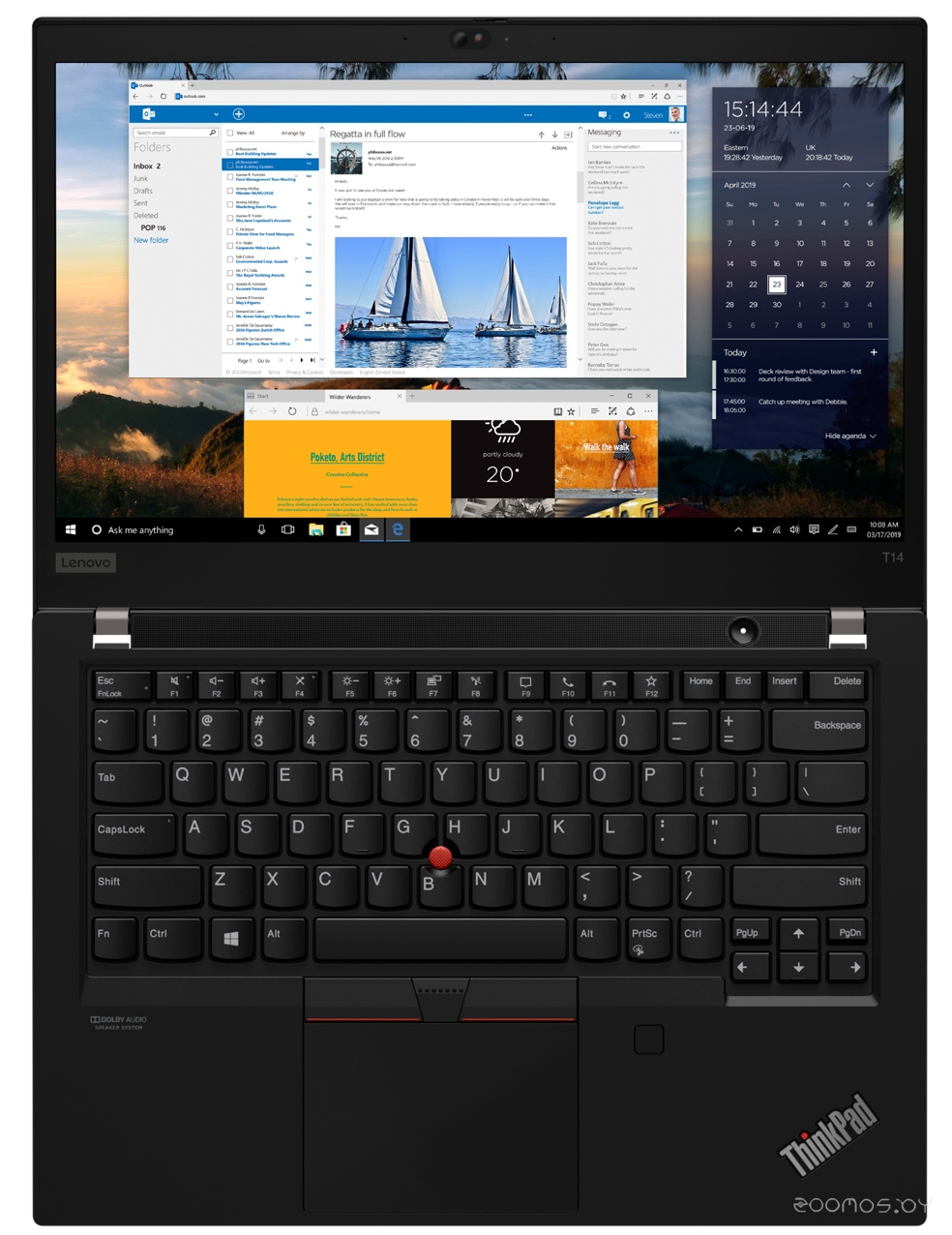 Ноутбук Lenovo ThinkPad T14 Gen 1 20S0005YRT, фото 3