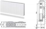Стальной панельный радиатор Лемакс Compact 22 500x400