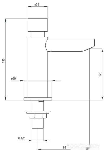 Смеситель Deante Press BBH 028L, фото 2