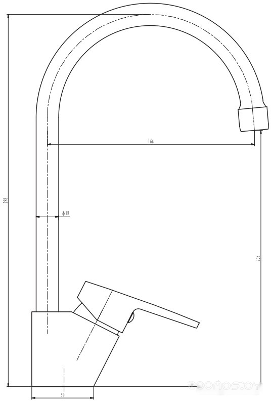Смеситель ESKO Venezia PL 15/VE 15, фото 2
