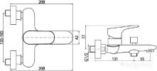 Смеситель Damixa Redblu Palace Grand 461000000
