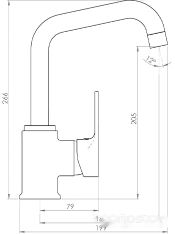 Смеситель Inan Beril M2403, фото 2