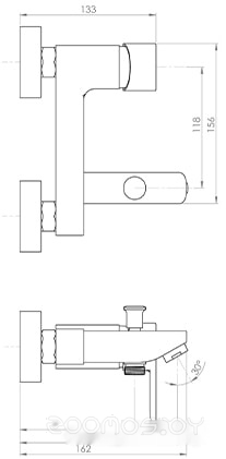 Смеситель Inan Kehribar M2301, фото 2