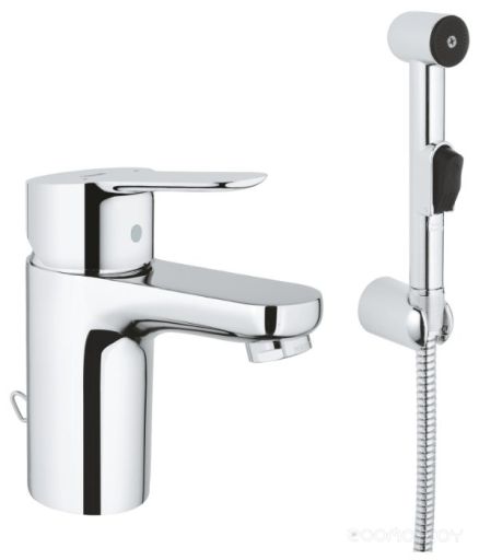 Однорычажный смеситель для раковины (умывальника) Grohe BauEdge 23757000, фото 1