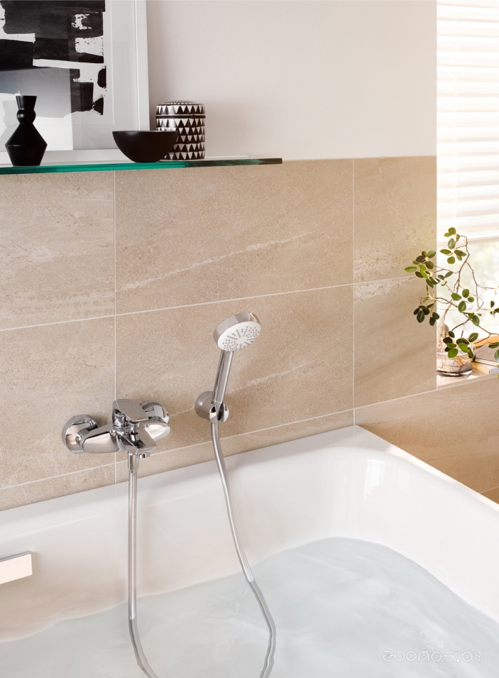 Смеситель Kludi Pure&Solid 346810575 для ванны с душем, фото 3