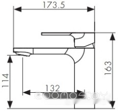 Смеситель Kaiser Linear 59011, фото 2