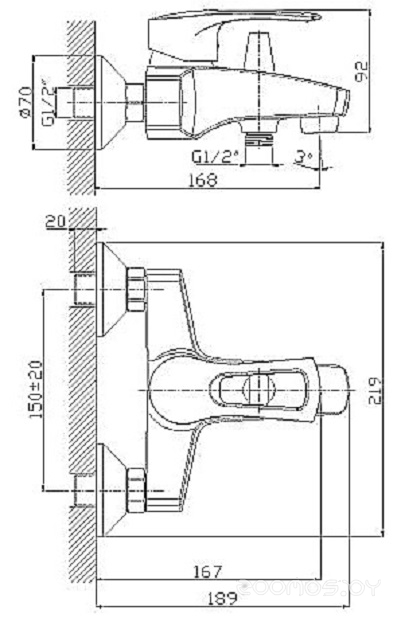 Смеситель Rossinka Silvermix T40-31, фото 2