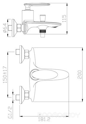 Смеситель Rossinka Silvermix RS30-31, фото 2