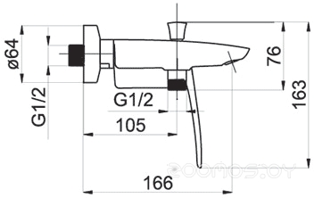 Смеситель Rubineta Aero-10, фото 2