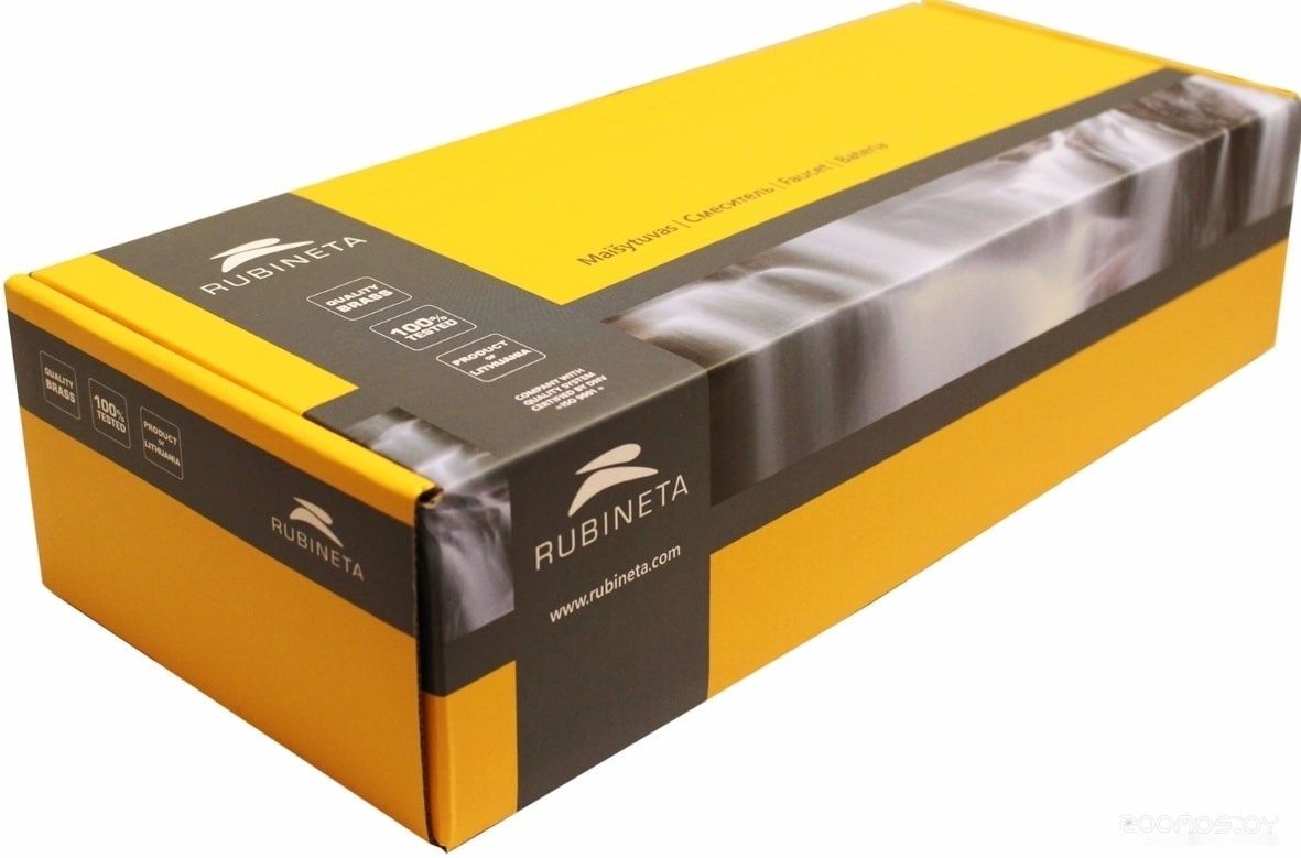Смеситель Rubineta STATIC-12/G (N) A2GA08N, фото 2