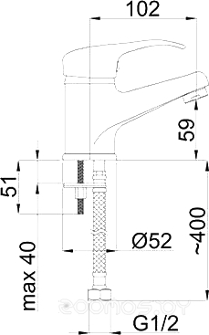 Смеситель Rubineta P-18 Sher, фото 2