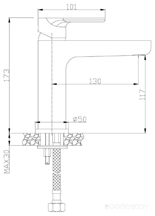 Смеситель Rossinka Silvermix RS33-13, фото 2