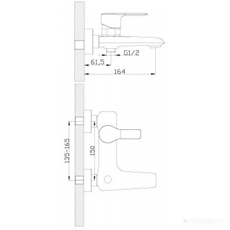 Смеситель Rossinka Silvermix V35-31, фото 2