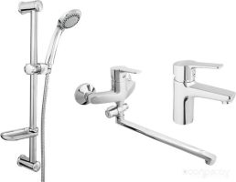 Комплект смесителей Rubineta Uno-12/C + Uno-18 + Varianta-Delta 625002