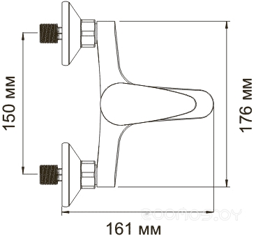Смеситель Wasserkraft Isen 2601, фото 4