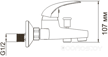 Смеситель Wasserkraft Isen 2601, фото 3