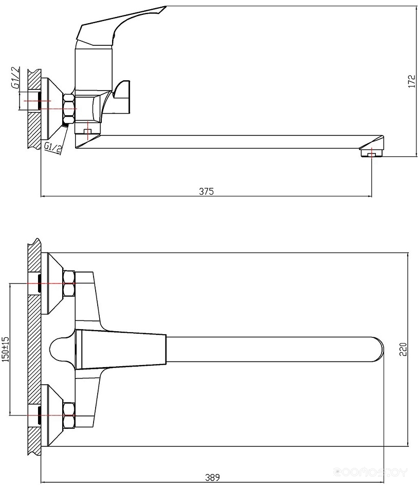 Смеситель Voda Right RH 31, фото 2