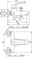 Смеситель Slezak RAV Kongo K054.5