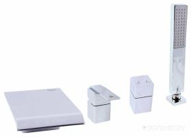 Однорычажный смеситель для ванны с душем Slezak RAV Loira LR573.5P