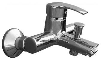 Однорычажный смеситель для ванны с душем Slezak RAV Rio R154.5